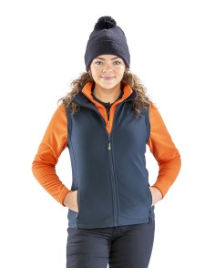 R-R232F-Womens Printable Softshell Bodywarmer with Recycled Fleece Inner 2